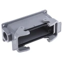 HARTING Han B Range Heavy Duty Power Connector Housing 2 Lever Surface Mount Die Cast Aluminium IP65 19300241231