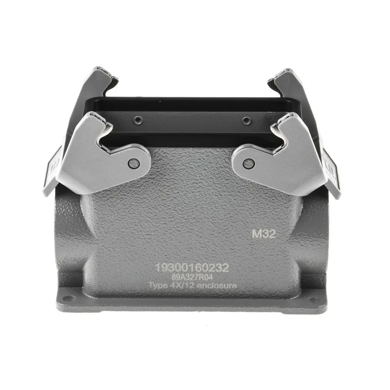 HARTING Han B Range Heavy Duty Power Connector Housing Surface Mount Die Cast Aluminium Body IP65 19300160232