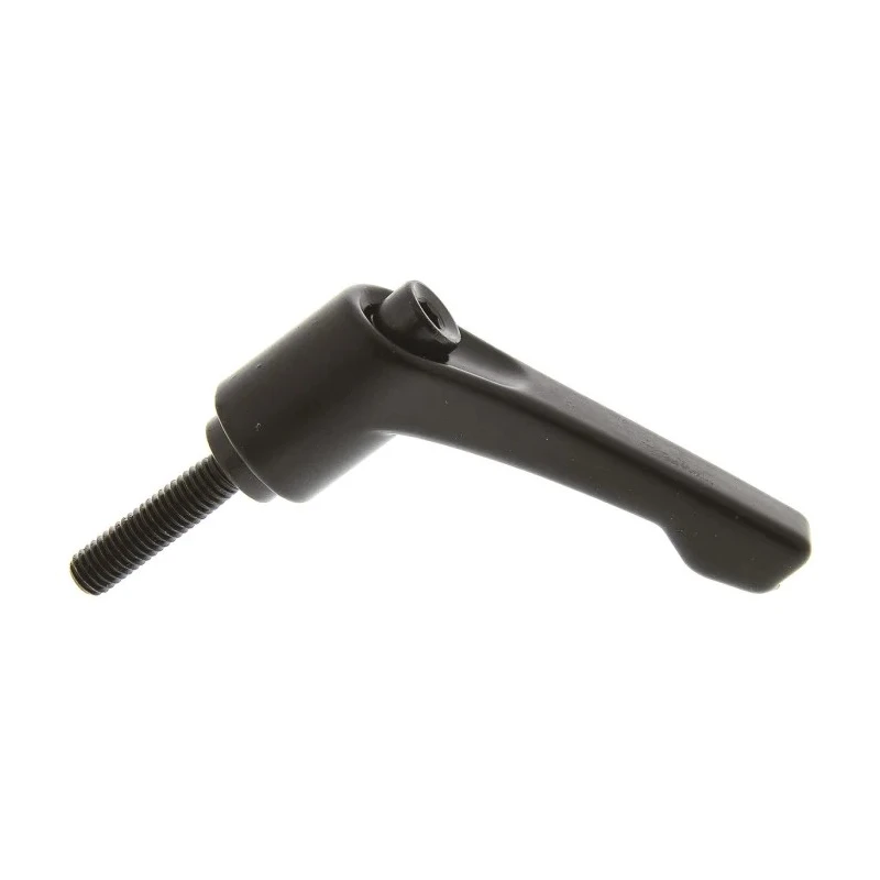 RS PRO Steel Clamping Lever, M5 x 20 mm Die Cast Zinc Handle with Steel Male Thread 479-015