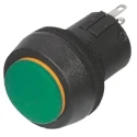 ITW Switches 76-97 Series Push Button Switch Latching Panel 22 mm Cutout SPDT IP67 250 V 10A 76-9712/439088G