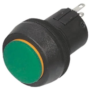 ITW Switches 76-97 Series Push Button Switch Latching Panel 22 mm Cutout SPDT IP67 250 V 10A 76-9712/439088G