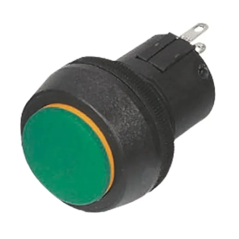 ITW Switches 76-97 Series Push Button Switch Latching Panel 22 mm Cutout SPDT IP67 250 V 10A 76-9712/439088G