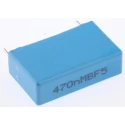 KEMET PHE840 Film Capacitor, ±20%, 470 nF, 760 V DC, 280 V AC, Through Hole Mount PHE840