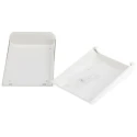 OKW Comptec Series White ABS Desktop Enclosure Sloped Front 200 mm x 150 mm x 71.5 mm A0615107