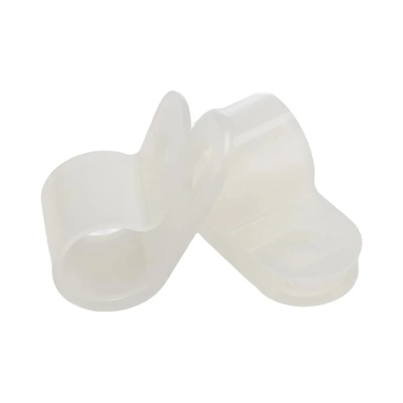 RS PRO Nylon P-Clip 9.5 mm Closed Inside Diameter Natural Colour 12 mm Width Model 479-538