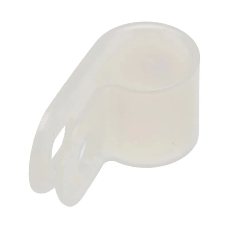 RS PRO Nylon P-Clip 9.5 mm Closed Inside Diameter Natural Colour 12 mm Width Model 479-538