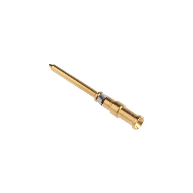 HARTING Heavy Duty Power Connector Male Crimp Contact 10A 250V Copper Alloy Gold Plated 0.5mm² 09150006123