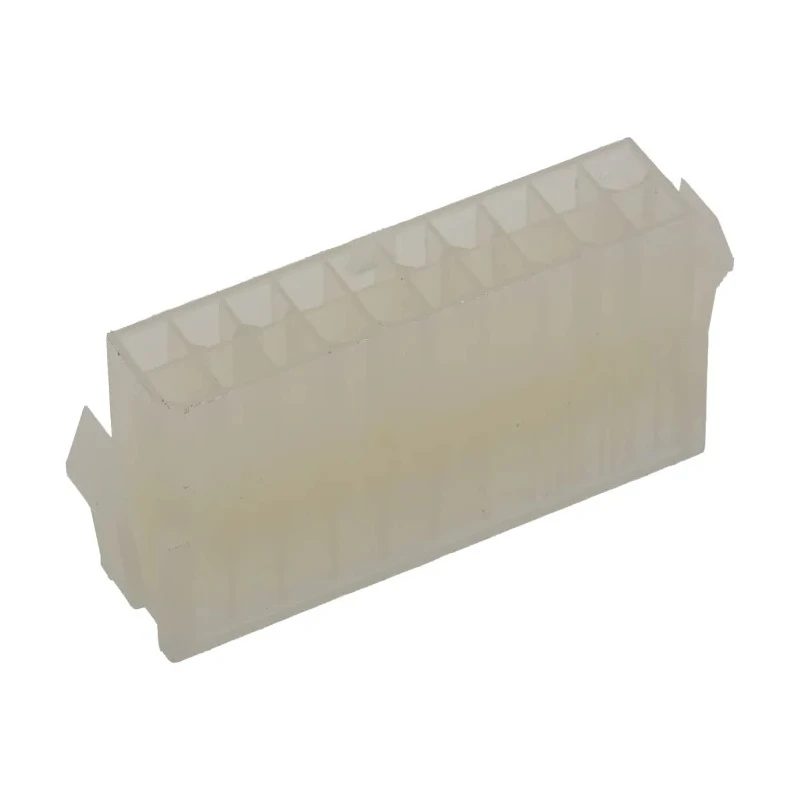 Molex Mini-Fit Male Connector Housing Panel Mount 20 Contacts 2 Row Straight 4.2 mm Pitch 39-01-2201