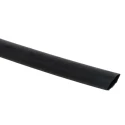 RS PRO Black Polyolefin Heat Shrink Tubing 9.5 mm Sleeve Diameter x 300 mm Length 2:1 Ratio 417-7277
