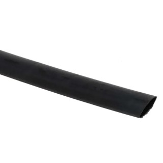 RS PRO Black Polyolefin Heat Shrink Tubing 9.5 mm Sleeve Diameter x 300 mm Length 2:1 Ratio 417-7277