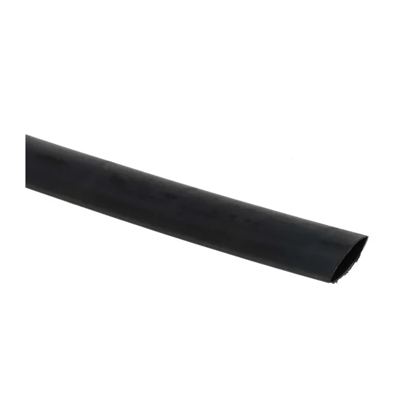 RS PRO Black Polyolefin Heat Shrink Tubing 9.5 mm Sleeve Diameter x 300 mm Length 2:1 Ratio 417-7277