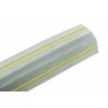 RS PRO 3 m Yellow Grey Cable Cover in Rubber, 14 mm ID 26101119
