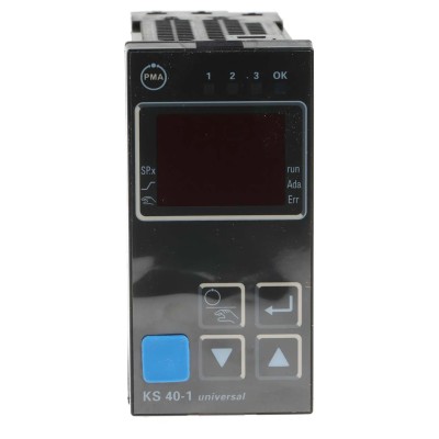 P.M.A KS40 Panel PID Temperature Controller, 2 Output Relay 250V ac On-Off MPN KS40-102-0000D-011