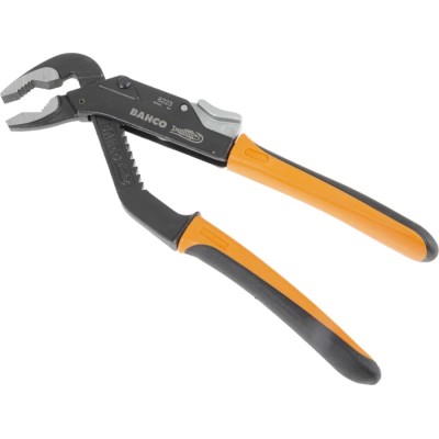 Bahco Water Pump Plier 210mm Overall Length, 37.25mm Jaw, Steel, Anti-Corrosion Black Finish 8223