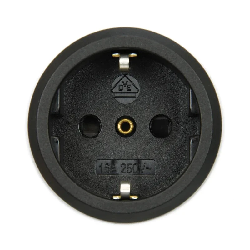 Bodo Ehmann 16A 250V 4 Gang Extension Lead with 1.5m Type F German Schuko Cable RCD Protected 0221X00042301