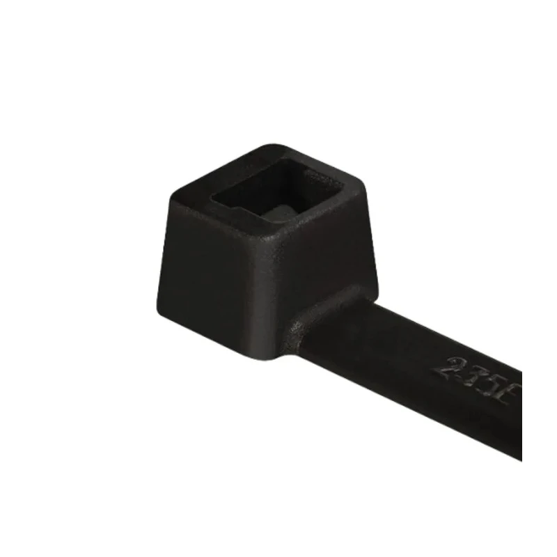 HellermannTyton Non-Releasable Cable Tie 300 mm x 7.6 mm Black Polyamide 66 111-12210 T120I-PA66-BK