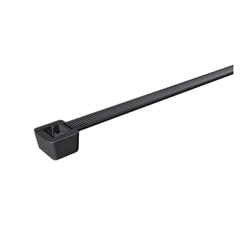 HellermannTyton Non-Releasable Cable Tie 300 mm x 7.6 mm Black Polyamide 66 111-12210 T120I-PA66-BK