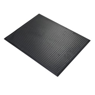 Coba Europe Individual Natural Rubber Anti-Fatigue Mat Black 900mm x 1.2m x 14mm BF010002