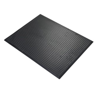 Coba Europe Individual Natural Rubber Anti-Fatigue Mat Black 900mm x 1.2m x 14mm BF010002