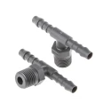 RS PRO Hose Connector Polyamide Male BSPT Threaded 6 mm ID 1/4 in x 1/8 in 419-7366