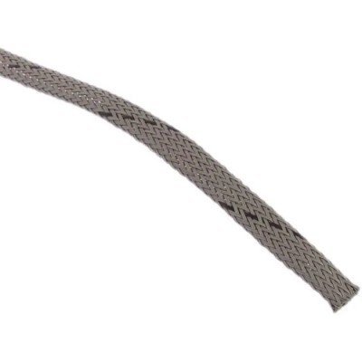 HellermannTyton Expandable Braided Polyethylene Terephthalate Grey Cable Sleeve, 10m Length, 5-11 VOG 06 BOXED HEGPV06 10M