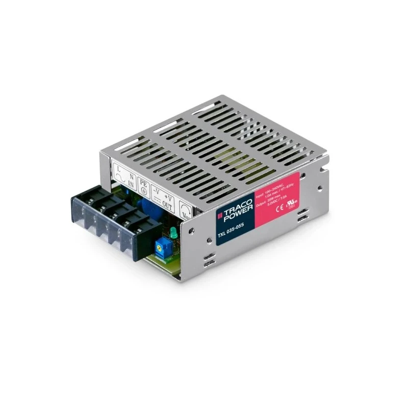 TRACOPOWER TXL 035-24S Switching Power Supply 24V DC 36W 264V AC Chassis Mount TXL 035-24S