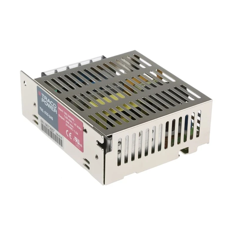 TRACOPOWER TXL 035-24S Switching Power Supply 24V DC 36W 264V AC Chassis Mount TXL 035-24S