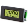 NEUTRAL Digital Voltmeter DC, LCD Display 3-Digits ±1 % Accuracy, 11.4 mm x 28.4 mm Panel, Series DPM 1AS-BL
