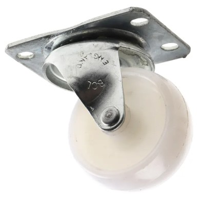Flexello Swivel Castor 40 kg Capacity 50 mm Nylon Wheel UK Made 420-3483