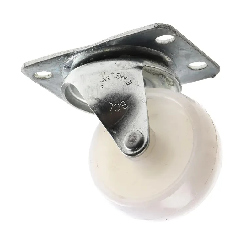 Flexello Swivel Castor 40 kg Capacity 50 mm Nylon Wheel UK Made 420-3483