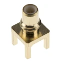 TE Connectivity SMC Series Coaxial Connector Through Hole Female, 50 Ω, Straight Body Solder 1-1337485-0