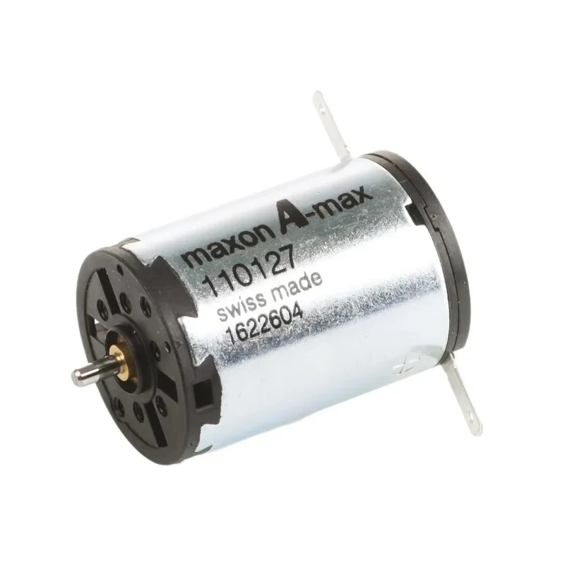 Maxon DC Motor 5 W 36V DC 6.15 mNm Torque 9800 RPM 2 mm Shaft Diameter 110127