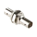 RS PRO Multimode Fibre Optic Adapter ST to ST Metal Housing 2dB Insertion Loss 422-6010