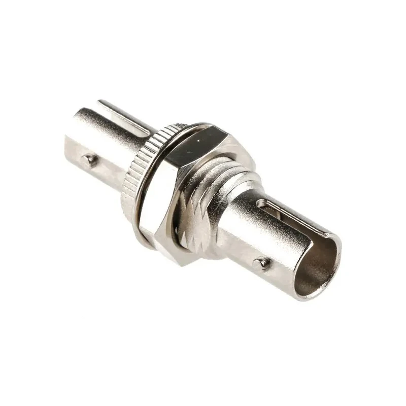 RS PRO Multimode Fibre Optic Adapter ST to ST Metal Housing 2dB Insertion Loss 422-6010