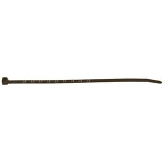 HellermannTyton Cable Tie, Printed ID for Metering, 200 mm x 4.6 mm, Brown Polyamide 66 902-01464 T50RPRN-PA66-BN