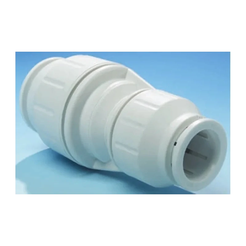 John Guest Plastic Pipe Fitting Straight Reducer Acetal Material 12 bar Maximum Operating Pressure PEM202215W