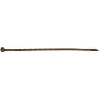 HellermannTyton Printed ID Cable Tie for Metering 200 mm x 4.6 mm Brown Polyamide 66 902-01462 T50RPRN-PA66-BN