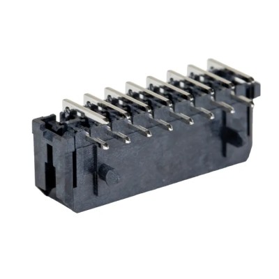 Molex Micro-Fit 3.0 Series Right Angle Through Hole PCB Header 16 Contact 3 mm Pitch 2 Row Shrouded 43045-1600