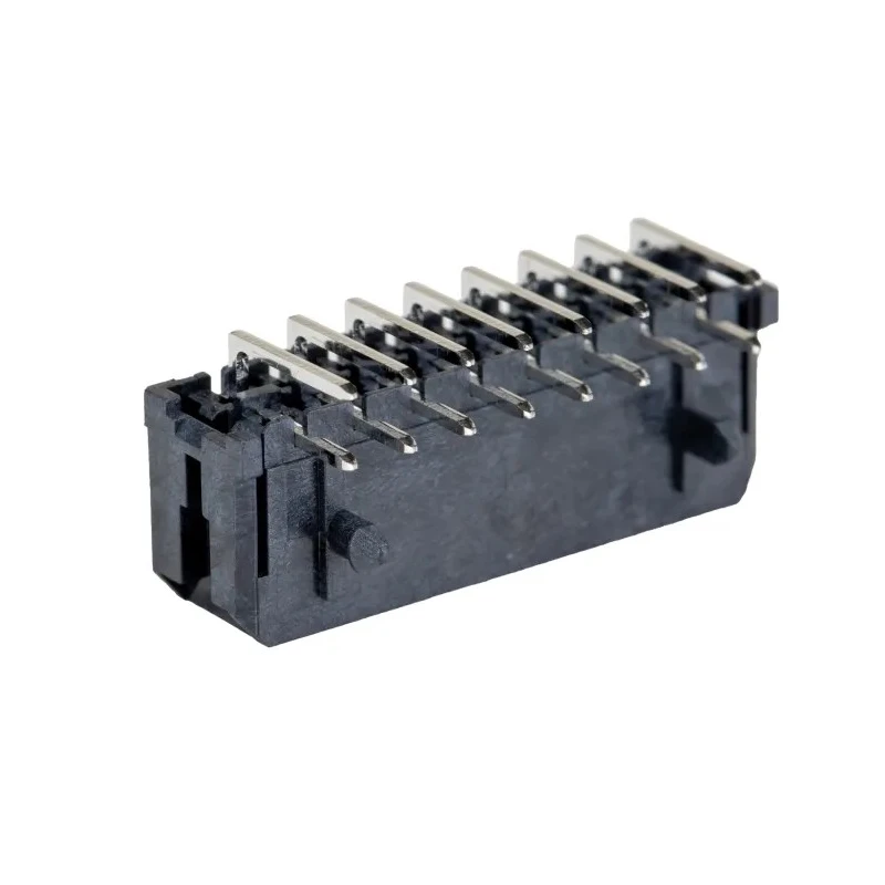 Molex Micro-Fit 3.0 Series Right Angle Through Hole PCB Header 16 Contact 3 mm Pitch 2 Row Shrouded 43045-1600