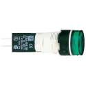 Schneider Electric Panel Mount Green Incandescent Lamp Pilot Light Head Harmony XB6 16 mm Cutout 240V IP65 Round ZB6AV3