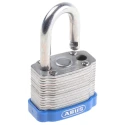 ABUS Key Steel Weatherproof Padlock 6.7 mm Shackle Diameter, 44 mm Body Width XR0041 40KA1