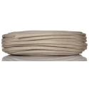 HellermannTyton Braided Fibreglass Natural Cable Sleeve 25m Length 6mm Diameter GSS6.0