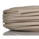 HellermannTyton Braided Fibreglass Natural Cable Sleeve 25m Length 6mm Diameter GSS6.0