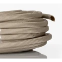 HellermannTyton Braided Fibreglass Natural Cable Sleeve 25m Length 6mm Diameter GSS6.0