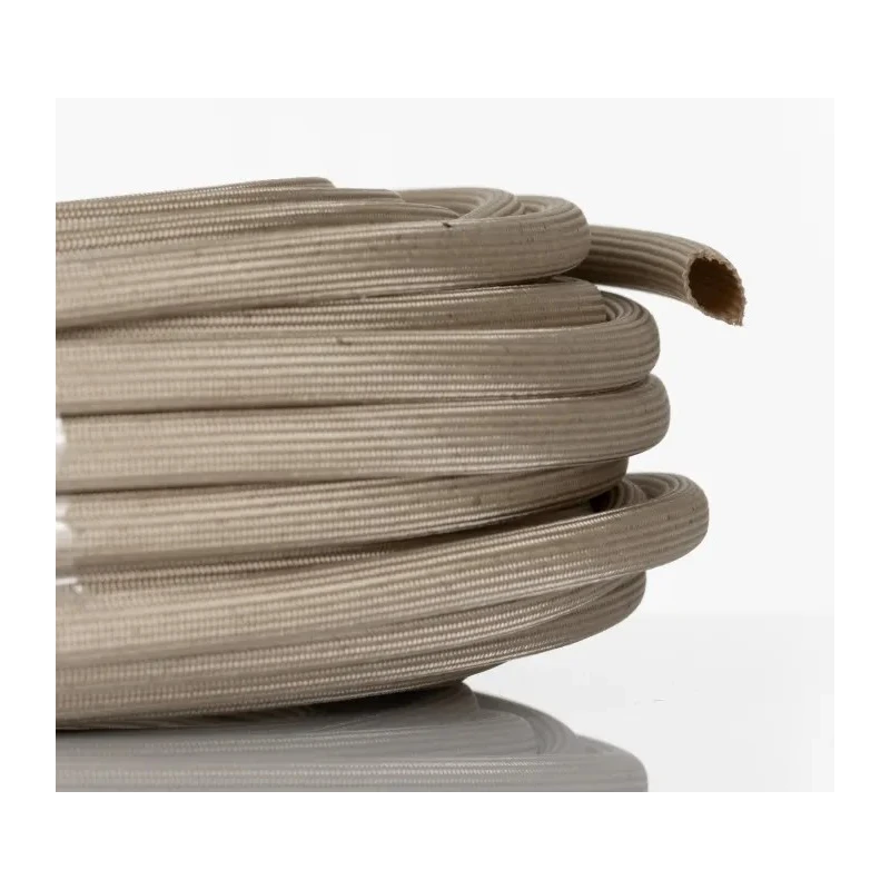 HellermannTyton Braided Fibreglass Natural Cable Sleeve 25m Length 6mm Diameter GSS6.0