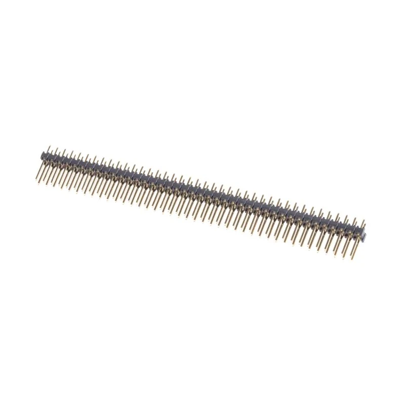 Wurth Elektronik 473 Series Straight Through Hole Pin Header, 80 Contacts, 2.54mm Pitch, 2 Row, Unshrouded 613080264421