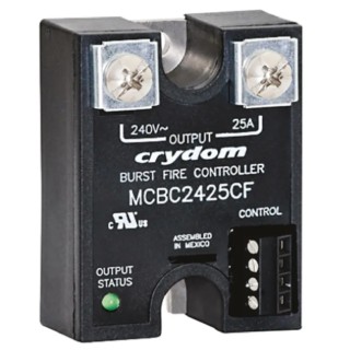 Crydom Miniature Circuit Breaker Series Solid State Relay, 50 A Load, Panel Mount, 280 Vrms Load, 32V Control MCBC2450CF