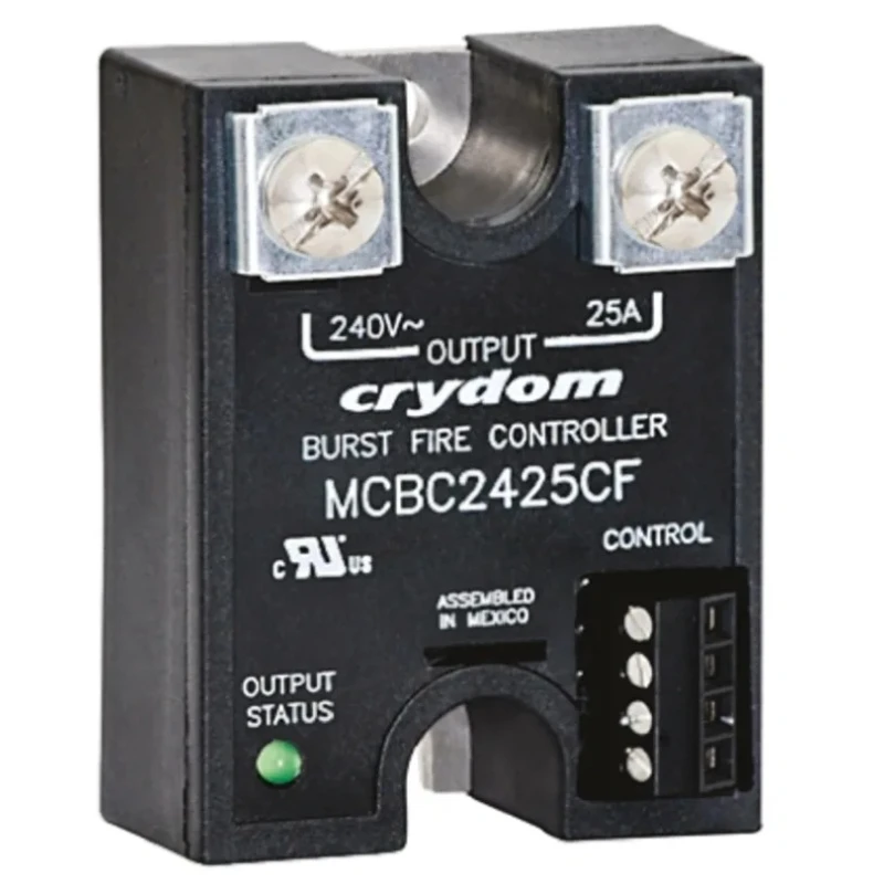Crydom Miniature Circuit Breaker Series Solid State Relay, 50 A Load, Panel Mount, 280 Vrms Load, 32V Control MCBC2450CF