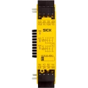 SICK UE410 Series Safety Controller 30V dc, 3.2W Power, 4 Outputs, DIN Rail Mount 