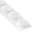 Velcro White Hook & Loop Tape, 22mm Width x 5m Length, Self-Adhesive, Maximum Operating Temperature +90°C EB01022010114527